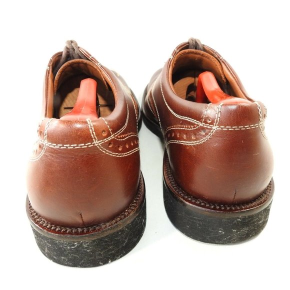 Johnston & Murphy Sz 10 M Brown Oxfords Mens R4C3 main image 4